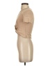Zara Tan Short Sleeve Turtleneck Size S - photo 5
