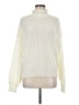 Threadbare 100% Acrylic Solid Ivory Turtleneck Sweater Size 8 - photo 1