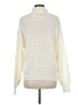 Threadbare 100% Acrylic Solid Ivory Turtleneck Sweater Size 8 - photo 2