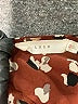 Lush 100% Polyester Burgundy Long Sleeve Blouse Size 2X - photo 4