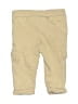 I Do 100% Cotton Tan Cargo Pants 6-9 MO / 9 MO - photo 2