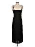 H&M 100% Polyester Solid Black Cocktail Dress Size XS - photo 2