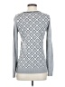 Banana Republic Argyle Silver Gray Pullover Sweater Size S - photo 2