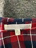 JOA 100% Cotton Plaid Red Long Sleeve Blouse Size S - photo 7