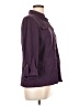 JM Collection Purple 3/4 Sleeve Button-Down Shirt Size 10 (petite) - photo 4