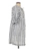 Universal Thread 100% Cotton Stripes Gray Casual Dress Size S - photo 4