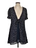 Assorted Brands Polka Dots Blue Casual Dress Size S - photo 1