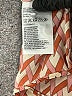 H&M 100% Polyester Print Orange Casual Dress Size S - photo 8