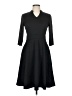 Assorted Brands Solid Black Cocktail Dress Size M - photo 1