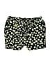 New Look 100% Rayon Floral Yellow Shorts Size S - photo 1
