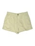 Free People Solid Green Khaki Shorts Size 6 - photo 1