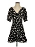 Ali & Jay 100% Polyester Floral Black Casual Dress Size S - photo 1