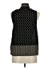 Elle 100% Polyester Black Sleeveless Blouse Size M - photo 2