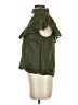 FRAME 100% Ramie Green Short Sleeve Blouse Size XS - photo 5