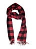 Eddie Bauer Checkered-gingham Burgundy Red Scarf One size - photo 1
