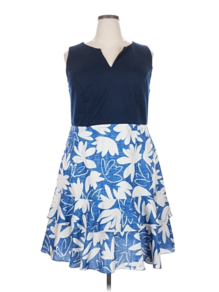 Pre-owned Hutch Cocktail Dress In Blue
