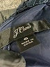 J.Crew 100% Polyester Chevron-herringbone Blue Casual Dress Size 6 - photo 7