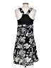 CAbi 100% Polyester Paisley Black Casual Dress Size XS - photo 2