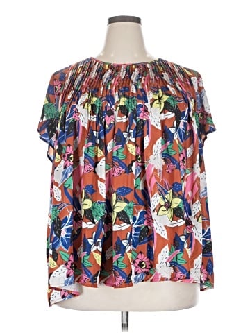 Left Coast by Dolan Short Sleeve Blouse (view 1)