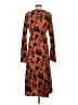 Shein Print Orange Casual Dress Size S - photo 2