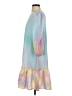 Assorted Brands 100% Polyester Tie-dye Blue Casual Dress Size S - photo 5