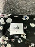 CAbi Floral Black Long Sleeve Blouse Size S - photo 7