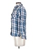 Billy T 100% Lyocell Plaid Blue Long Sleeve Button-Down Shirt Size XS (petite) - photo 5