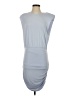 Open Edit Solid Gray Cocktail Dress Size S - photo 1