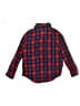 Justice Plaid Red Long Sleeve Button-Down Shirt Size 8 - photo 2