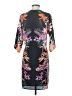 Collective Concepts 100% Polyester Black Casual Dress Size S - photo 2