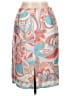 W by Worth Print Orange Tan Formal Skirt Size 10 - photo 2
