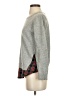 Goodnight Macaroon Plaid Gray Pullover Sweater Size S - photo 5