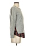 Goodnight Macaroon Plaid Gray Pullover Sweater Size S - photo 4