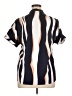 Unbranded Stripes Blue Short Sleeve Blouse Size XL - photo 2