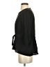 Club Monaco 100% Polyester Black 3/4 Sleeve Top Size XS - photo 5