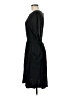 Tenoversix Solid Black Casual Dress Size M - photo 5