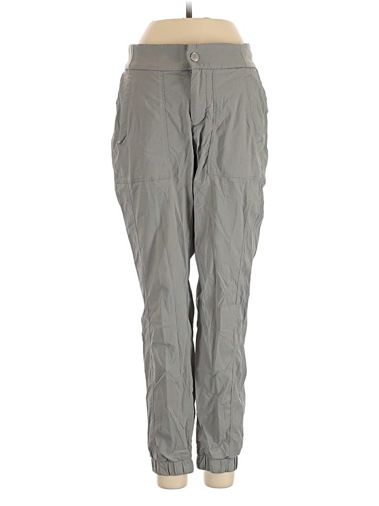 Pre-owned Athleta Cargo Pants In Gray