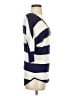 Express 100% Rayon Stripes Blue Pullover Sweater Size XS - photo 4