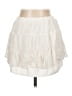 LA Hearts 100% Polyester Solid White Ivory Casual Skirt Size L - photo 2