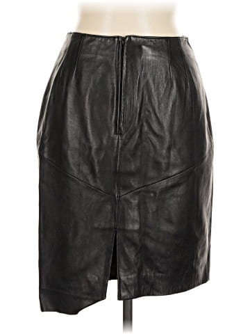 Studio Faux Leather Skirt (view 2)