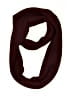 Unbranded Burgundy Scarf One size - photo 1