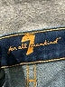 7 For All Mankind Hearts Blue Jeans Size 25 waist - photo 6