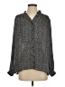 Uniqlo : C 100% Polyester Tweed Gray Long Sleeve Blouse Size XS - photo 1