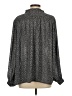 Uniqlo : C 100% Polyester Tweed Gray Long Sleeve Blouse Size XS - photo 2