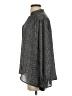 Uniqlo : C 100% Polyester Tweed Gray Long Sleeve Blouse Size XS - photo 5