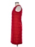 Calvin Klein Solid Red Cocktail Dress Size 6 - photo 5