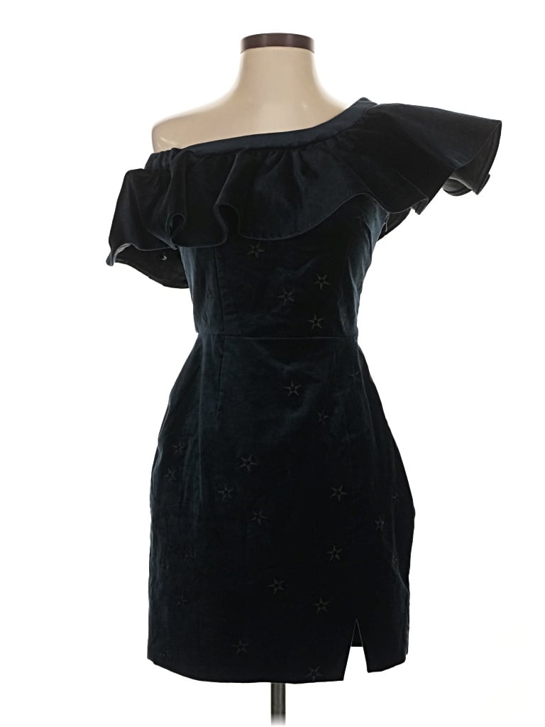 Pre-owned Saloni Cocktail Dress In Black