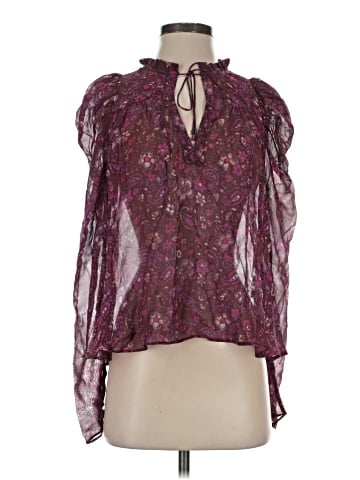 Ulla Johnson 3/4 Sleeve Silk Top (view 1)