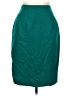 Classiques Solid Teal Formal Skirt Size 6 - photo 1