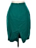 Classiques Solid Teal Formal Skirt Size 6 - photo 2